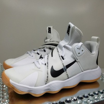 Nike React HyperSet Volleyball White/Black Gum CI2955-100 Men's 10