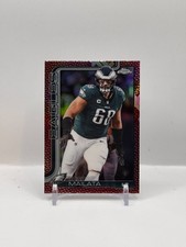 2025 Topps Chrome - Jordan Mailata #245 - Football Leather Refractor 