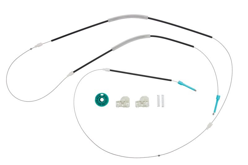Fits BLIC 6205-25-016802P Window lifter repair kit Right Front AUDI A ⭐UK Stock⭐