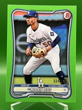 2026 Bowman Mookie Betts Green Parallel /399 Los Angeles Dodgers 