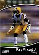 Kary Vincent, Jr. 2021 SAGE Premier Draft Football - #84 - LSU Tigers