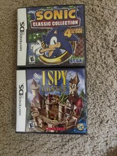 Nintendo DS Sonic Classic Collection- 4 Games in One & I Spy Castle NEW/SEALED