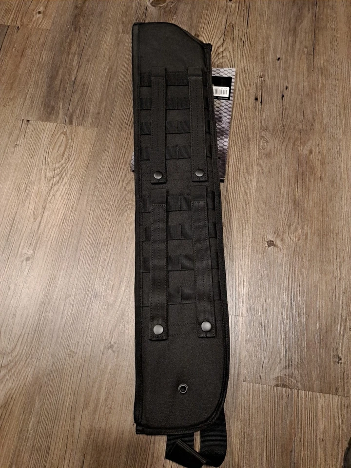 Voodoo Tactical Shotgun Scabbard M.O.L.L.E Hunting Hiking (Black) - Image 2 of 2