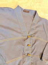 Sapphire Dark Green Shirt with Yellow Embroidery