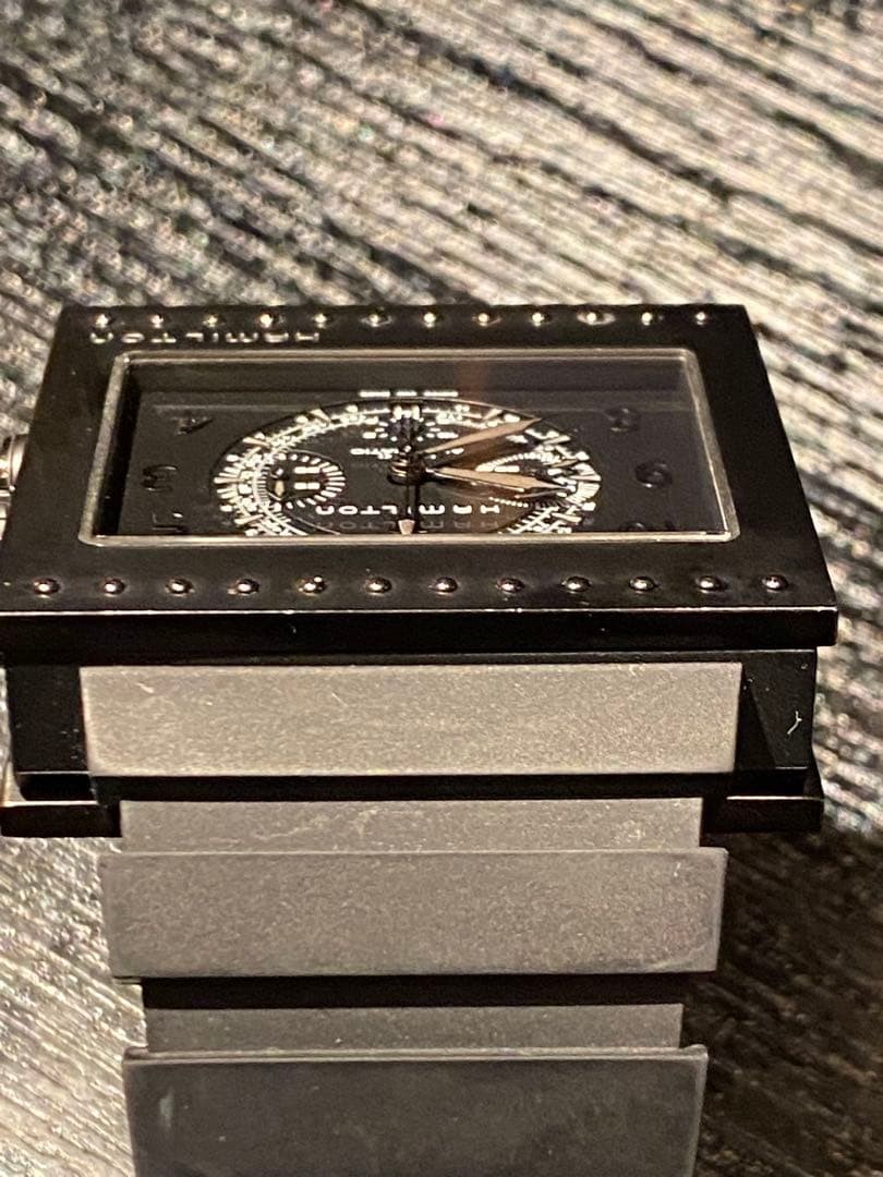 Hamilton Khaki Code Breaker Auto Chronograph H796… - image 11