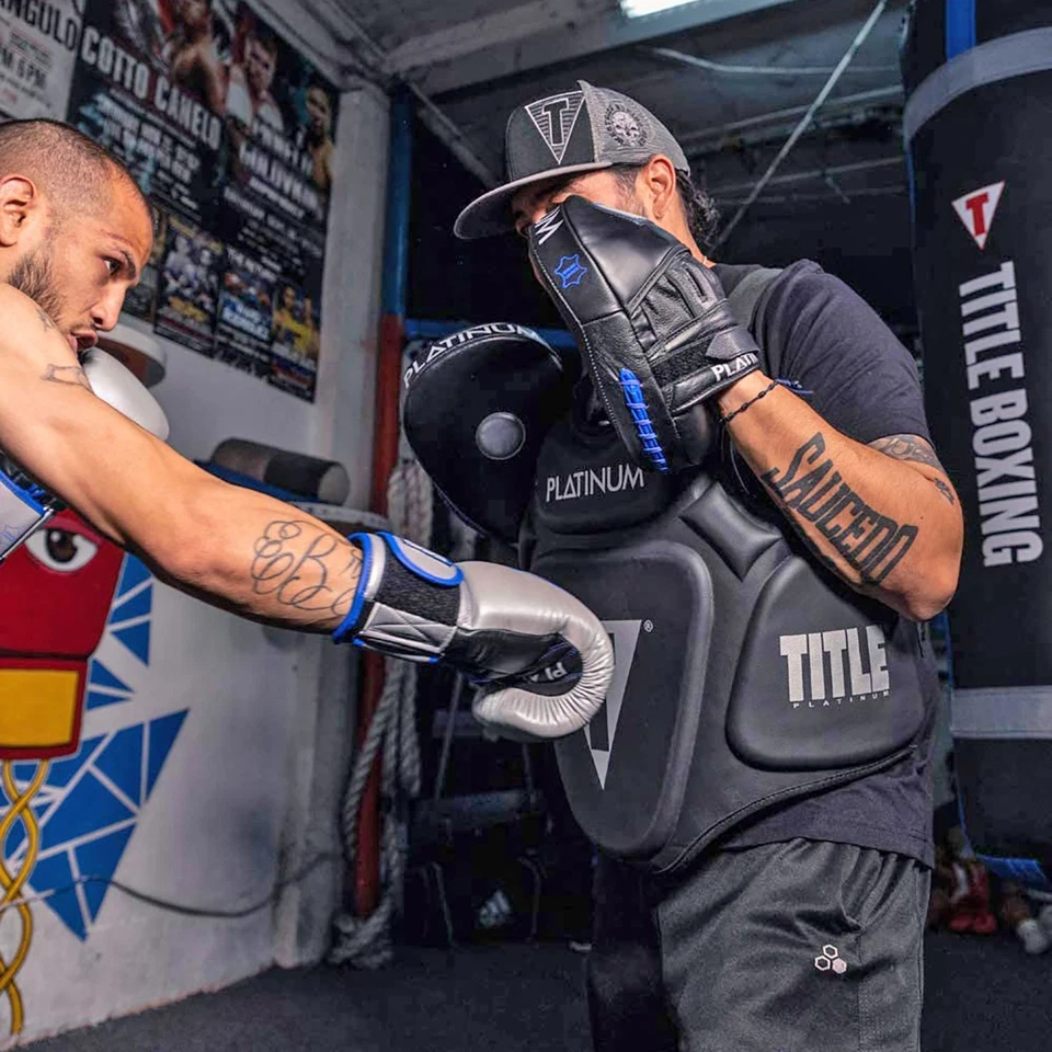 Title Boxing Platinum Prolific Body Protector - Black/White - Image 4 of 4