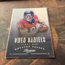 2013 Panini Prestige #81 Owen Daniels Houston Texans Football Card