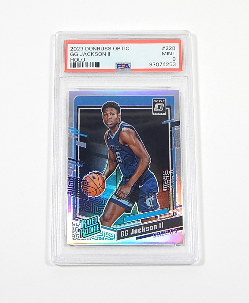 2023-24 Donruss Optic Holo Prizm GG Jackson II #228 PSA 9