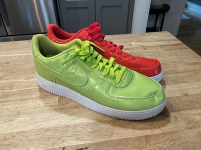 Nike Air Force '07 LV8 UV Volt Neon Green Pink AJ9505-300 And