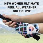 Women's Left Hand Golf Glove 1 Pack with Ball Marker,Breathable Soft Grip Small — photo 4