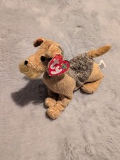 Ty Beanie Babies Collection Whiskers The Dog with Tags Retired