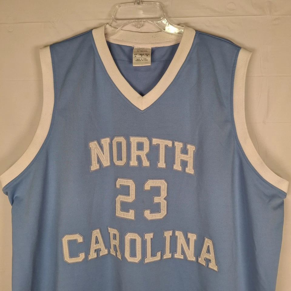 True School Basketball Jersey North Carolina M. Jordan #23 (1982) Size 4XL (58) - Image 2 of 4