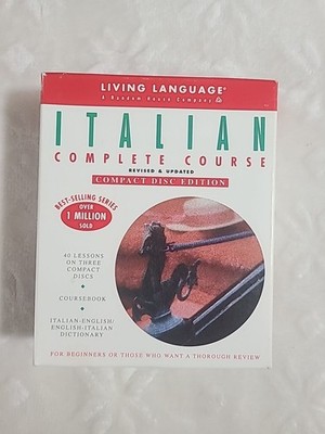 Living Language Ser.: Basic Italian by Living Language Staff (1998, Mixed Media)