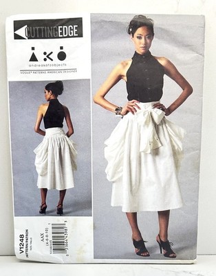 Vogue 1248 Andrea Katz Designer Top & Skirt Sewing Pattern Sz. 4 - 10 UNCUT