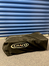 Gray Graco Travel Lite Crib - Foldable and Includes Case