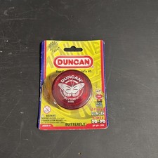 DUNCAN  BUTTERFLY YO YO NEW in Package NIB The Original World's #1 Red