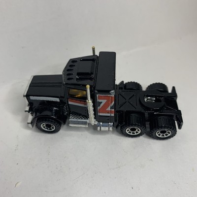1981 Lesney Matchbox 43 Superfast Peterbilt Z Black Semi Truck Russia Russian
