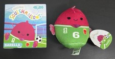New McDonald s Squishmallow Kids Happy Meal Toy 2026 FIFA World Cup Barella NIB