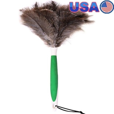 South African Ostrich Feather Duster Eco-Friendly Cleaning Tool Home Office Car