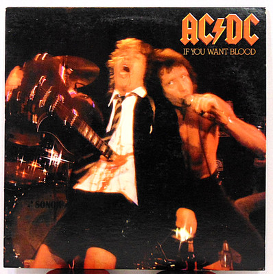 AC/DC   If You Want Blood You've Got It -1978 Atlantic Hard Rock Vinyl LP Record