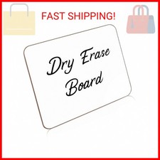 Scribbledo Small White Board Dry Erase Mini Whiteboard 9x12 Inch Small Dry Erase