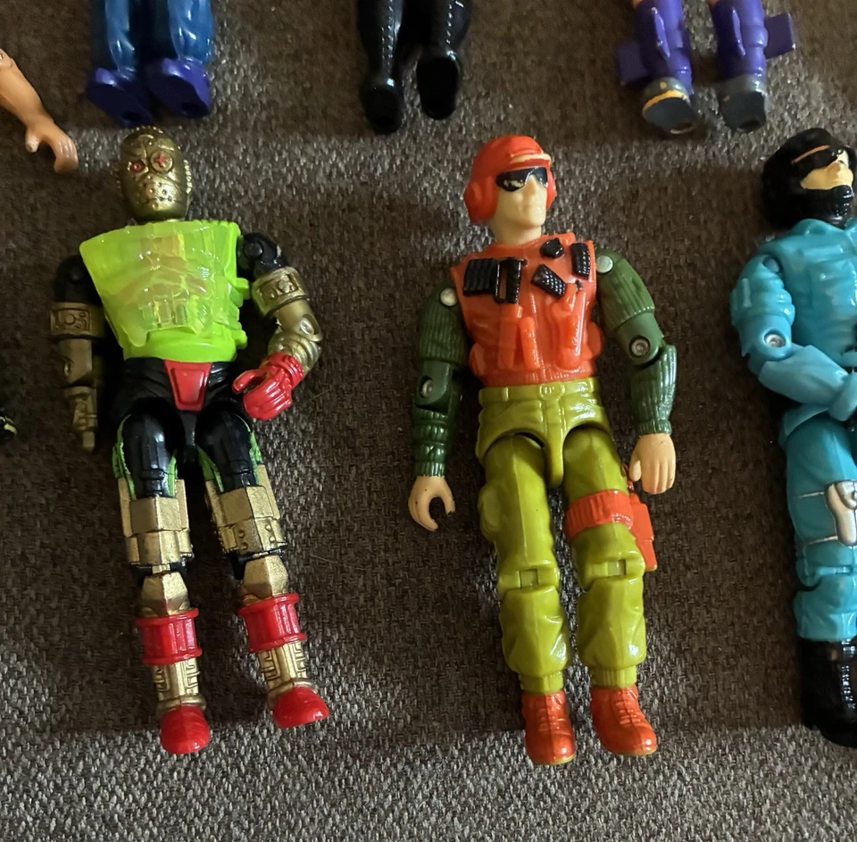 Lote De 10 Figuras GI JOE / ARAH / COBRA 80’S, 90’S - 3.75” más 1 Remco Defender Foto 4 de 4