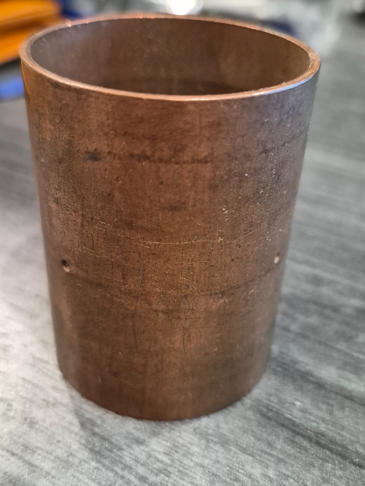 EPC 1-1/2" Copper Sweat Coupling C x C with Stops *New Old Stock*