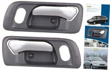 Interior Door Handle - Front Driver Left Passenger Right Side, Gray Direct