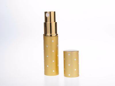 Gold Dot hochwertiger nachfüllbarer Spray Parfüm Zerstäuber ~ 5 ml ~ Geschenkbox Option