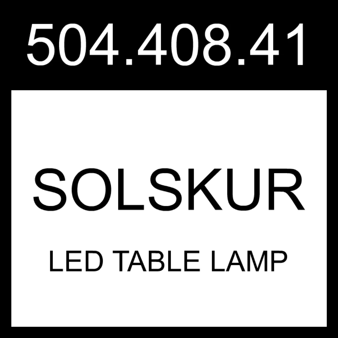 Solskur led 2024 table lamp