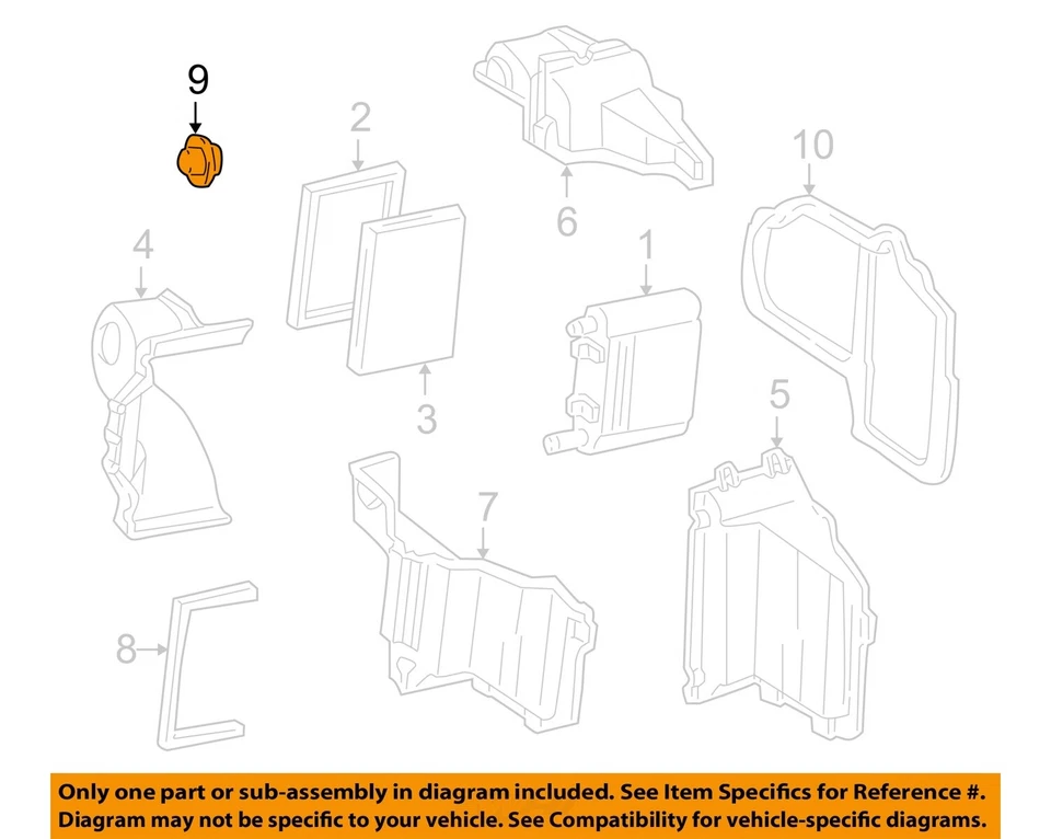Motor soplador de climatización usado se adapta a: Chevrolet Blazer s10/jimmy s15 2003 grado A Foto 3 de 4