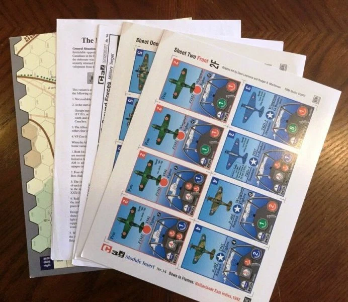 NEW, C3i #14, Triumph & Glory, w/ all inserts; Bonus: extra variant scenarios - Image 3 of 4