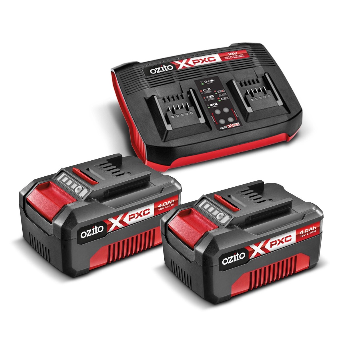 Bunnings Ozito Charger 18v Lithium Ion Battery Bunnings Ozito