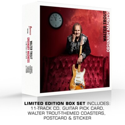 WALTER TROUT - ORDINARY MADNESS (LIMITED EDITION BOX SET)  CD+MERCHANDISING NEU