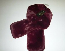 INC International Concepts WILD Faux-Fur Stole Macy's designer womens scarf-OS
