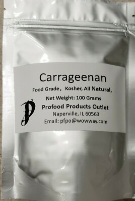  Carrageenan 100 grams, GENU  texturizer type MB-150F, gums, texture