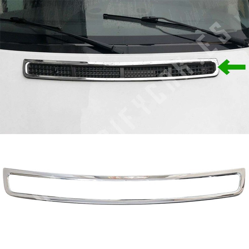 Rejilla de Ventilación para FORD TRANSIT 6 | 2006-2013 acero inoxidable cromo