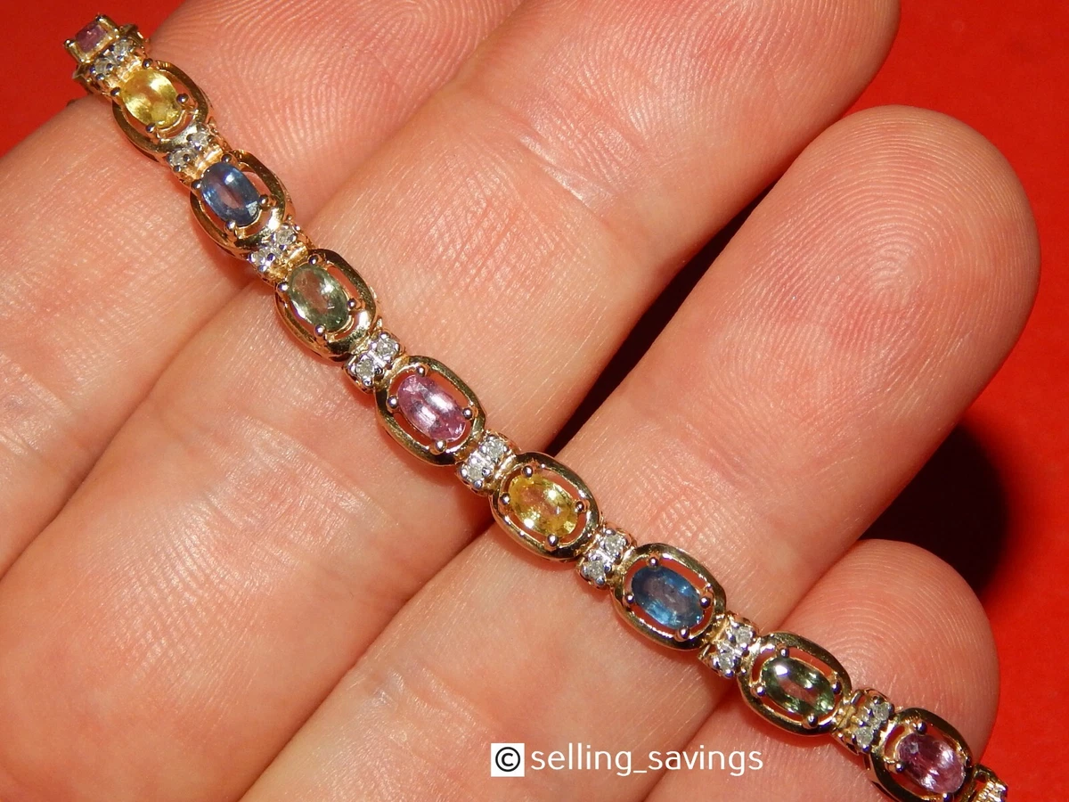 Ebay diamond tennis bracelet sale