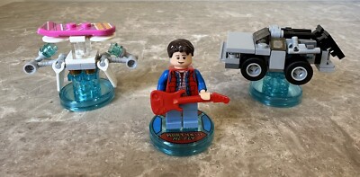 フューチャー/スカーフィニ/Mサイズ Lego Dimensions 71201 Back To The Future Marty McFly,DeLorean and