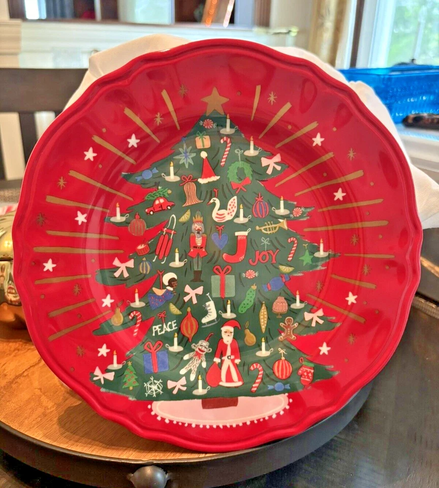 Pottery Barn Disney holiday Nutcracker Christmas Gingerbread plate party SET 8 ! - Image 3 of 4