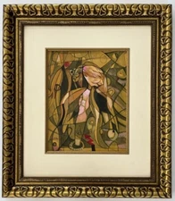 Paul Klee Mixed Media painting 1890s-1940s in the style