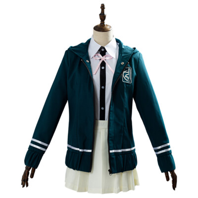 Super Danganronpa Chiaki Nanami COSplay Costume Jacket Skirt Girl School  Uniform UK