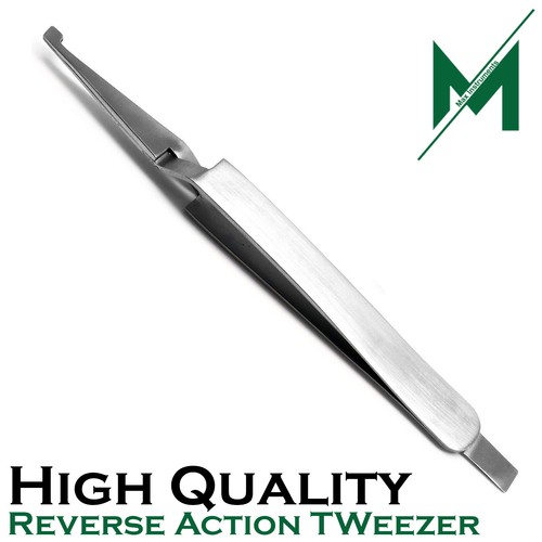 Dental Direct Bracket Holder Orthodontic Self Close Reverse Action Tweezer - Picture 3 of 11