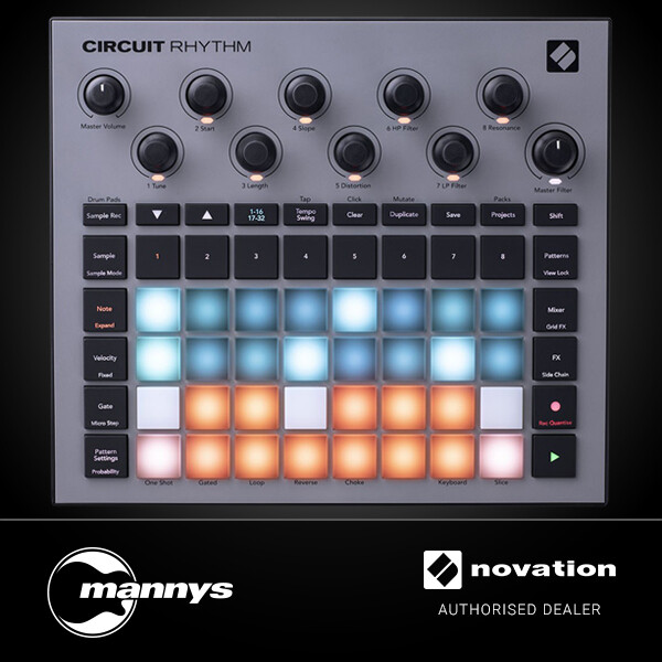 Novation Circuit Rhythm ビートメイキングサンプラー