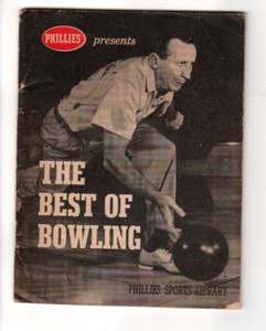 Booklet: Best of Bowling, Phillies Sports Library, 1959; 62pp.; cigars