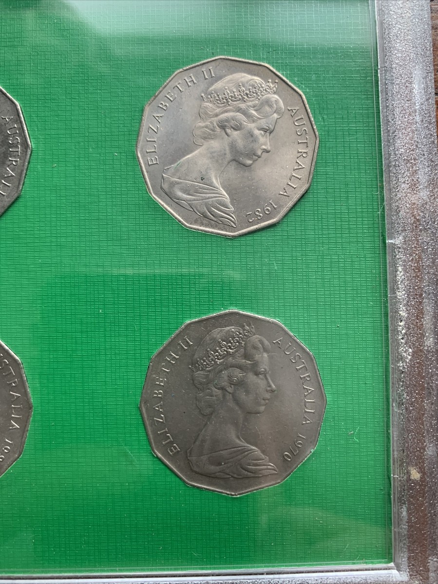 Australian 50 Cent Collection ~ 6 Coin Set | eBay