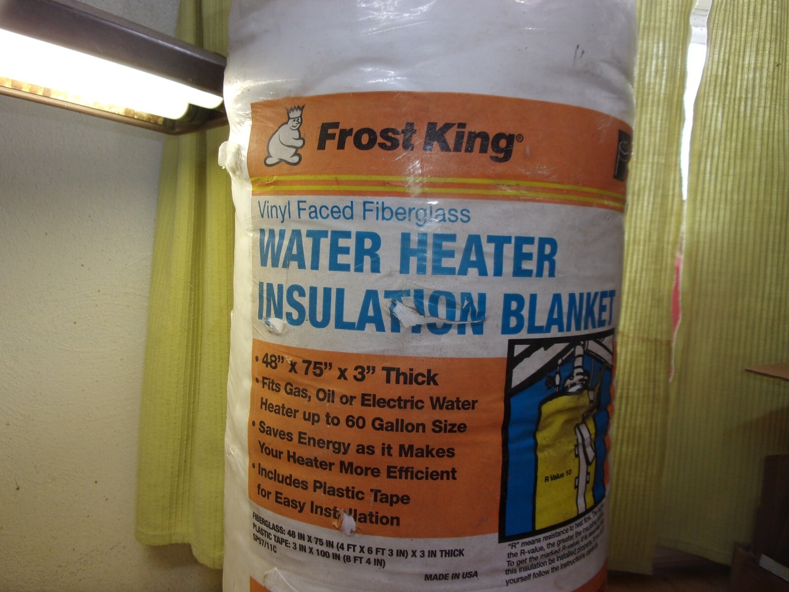 frost king water heater insulation blanket R10 up to 60 gal. eBay