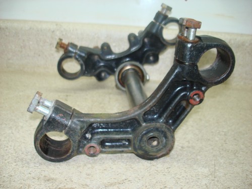 72 71 1972? 73 YAMAHA CT175 175 HORQUILLA TRIPLE ÁRBOL MOTOCICLETA - Imagen 6 de 6