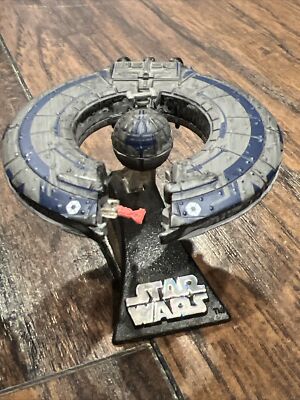 Star Wars Titanium Series 98 TRADE FEDERATION BATTLESHIP & Droid