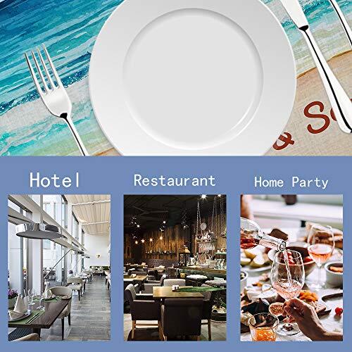 Summer and Sea Beach PlacematsGolden Beach and Blue Sea Place Mats Home Decor... - Picture 5 of 6
